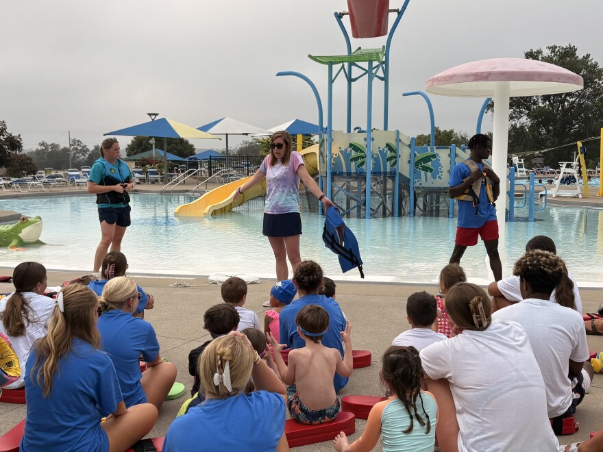 WUKY NPR coverage of Swim With Purpose free swim lessons